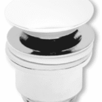 ALVA AQARVAAVC5W ALVA Varia Ablaufvent. 5/4 Clic. Überlauf u. Stopfen,Höhe bis 60mm, Weiß  Verpackungseinheit:1ST