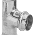 VIEGA 346 027 Viega Profipress G-T-Stück mit SC-Contur Kupfer, Modell 2618 d1: 22 d2: 15 d3: 22 2618 Verpackungseinheit:1ST