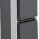 BERKER 47703525 Steckd. SCHUKO 2f. senkr. m. Klappd. AP, Steckkl., W.1, grau/lichtgrau matt  Verpackungseinheit:1ST