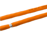ALVA DK-KAT7-1000-SFTP-S-OR >TR 100 KAT.7 Datenkabel Simplex S/FTP, 1000MHz, LSOH3, Cca, Farbe: orange  Verpackungseinheit:100M