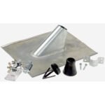 FUBA 29440039 DMZ500 Mast Zubehör Set für Rohr 48-57mm