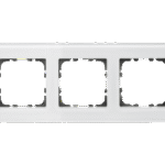 MDT BE-GTR3W.01 KNX Rahmen 3fach Glas weiß  Verpackungseinheit:1ST