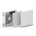 LIMODOR 22077 mit Gehäusedeckel, Nachlaufzeit und Einschaltverzögerung einstellbar, Volumenstrom 100/60/40/30/20/15 m³/h, Druckdifferenz 290 Pa, Eigengeräusch: 32 dB(A) bei 60 m³/h, 230 V~, 50 Hz, 6 Watt bei 60 m³/h  Verpackungseinheit:1ST