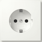 GIRA 418866 SCHUKO (IP20) Gira TX_44 Reinweiß  Verpackungseinheit:1ST