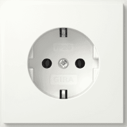 69de4c2b-f0a9-4ea6-8a80-2f6127e05817 GIRA 418866 SCHUKO (IP20) Gira TX_44 Reinweiß Verpackungseinheit:1ST – Bild 1
