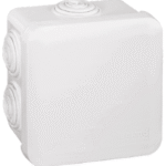 LEGRAND 092012 FR Verbindungsdose IP55, 80x80x45mm Membrane, Schnappdeckel FR-DOSE 092012 Verpackungseinheit:1ST