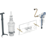 GEBERIT 215.422.00.5 Geberit Umbauset für Typ 10,500 UP-Spülkasten  Verpackungseinheit:1ST