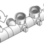 KE KELIT 9005100 KE KELIT KM595 QUATTROX HK-Hahnblock 4-fach KM595 Verpackungseinheit:1ST