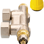 DANFOSS 013G4689 Danfoss Anschlussarmatur VHS-UR Heizkörper R 1/2, Eck, vernickelt  Verpackungseinheit:1ST