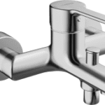 HANSA 0374 2173 HA Einhebelmischer Wafü und Brausebatterie HANSARONDA 0374 Ausladung 163 mm DN15 Chrom  Verpackungseinheit:1ST