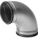 ALVA ALB16090LD ALVA Spiro Bogen verz.Blech DN160-90° mit Lippendichtungen  Verpackungseinheit:1ST