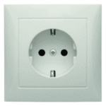 BERKER 47428989 Steckdose SCHUKO S.1 m.voller Abdeckplatte polarweiß glänzend  Verpackungseinheit:1ST