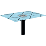 GEBERIT 154.053.00.1 GE Bodenablauf Crossfloor d50 ohne Siphon  Verpackungseinheit:1ST