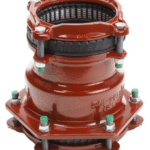 FISCHER GEORG 709405648 Multi Joint Red.Kuppl.Schrb.A2 pulverb. Fig.3107 DN 200(198-230) x 150(154-192)  Verpackungseinheit:1ST