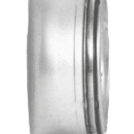 ALVA ALKS80LD ALVA Kanalstutzen aus verz.Blech DN 80 mit Lippendichtung  Verpackungseinheit:1ST