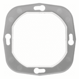 6eece325-8e8c-42b5-9eb2-6ab2dd5f8e70 BERKER 1884 Dichtungsflansch für alle wg Up Apparate wg Up IP44 grau Verpackungseinheit:1ST – Bild 1