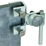 DEHN 372110 Anschlussklemme  senkrecht St/tZn f. Profile 3-18mm m. Klemmbock AK 6.10 KB S KBF3 18 STTZN Verpackungseinheit:1ST