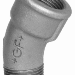FISCHER GEORG FITTINGS 770050208 Bogen 30° Fig. 50 6/4" verzinkt  Verpackungseinheit:1ST