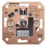 SIEMENS AG 5TC8284 NV-Dimmer elektron. TRAFOS, R, C mit Druck-aus/Wechselschalter, UP 230V 50-60Hz