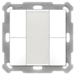MDT BE-TA5504.02 Taster 55 4-fach, Reinweiß matt  Verpackungseinheit:1ST