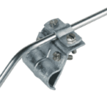 DEHN 339010 Dachrinnenklemme St/tZn f. Wulst 13-25mm Breite 60mm m. Überleger f. Rd 7-10mm DRK ZS 7.10 W13.25 B60 STTZN Verpackungseinheit:1ST