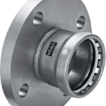 VIEGA 751 906 Viega Megapress S XL-Flanschübergang mit SC-Contur Stahl unlegiert, Zink-Nickel-Beschichtung, Modell 4259.1XL DN: 80 D: 3 Anzahl Bohrungen: 4 Lochkreis-Ø: 150 4259.1XL Verpackungseinheit:1ST