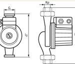 WILO 4105914 Wilo Mechanisches Zubehör, Rohrmontage Adapter G 11/2/G 2 G 11/2/G 2 Verpackungseinheit:1ST