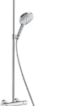 HANSGROHE 27133000 hansgrohe Raindance Select S Showerpipe 300 2jet mit Thermostat, Chrom 27133XXX Verpackungseinheit:1ST