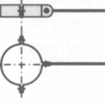 VAILLANT 303616 Vaillant Rohrschellensatz 125 mm Nr.303616  Verpackungseinheit:1ST