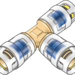 KE KELIT 730110FBF KMP440X KELOX-PROTEC CLIX T-Stück 32/16/32 KMP440X Verpackungseinheit:1ST