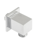 REGENWERK BPPAARRWBE Regenwerk Passion Wandanschlussbogen eckig, Messing verchr. m. Rückflussver.  Verpackungseinheit:1ST