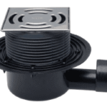 HUTTERER & LECHNER HL5100 HL5100 - Bodenablauf DN50/75 waagrecht, 145x145mm Klick-Klack / 138x138mm 5100 Verpackungseinheit:1ST