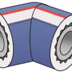 KE KELIT 2511541 KE KELIT KE70-LX4 KELEN PP-RCT LX-SENSO Winkel 45 Grad 20 KE70-LX4 Verpackungseinheit:1ST