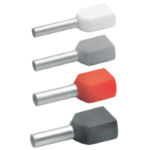 KLAUKE 87614 Zwillings-Aderendhülse isoliert, 2 x 10 mm²  Verpackungseinheit:1ST