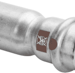 VIEGA 809 461 Viega Temponox-Reduzierstück  Stahl nichtrostend, Modell 1715.1  d1: 54   d2: 22 1715,1 Verpackungseinheit:1ST