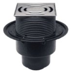 HUTTERER & LECHNER HL3100 HL3100 - Bodenablauf DN50/75/110 senkrecht, 145x145mm Klick-Klack / 138x138mm 3100 Verpackungseinheit:1ST