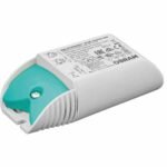 OSRAM 4050300442310 HALOTRONIC PROF Transformator, Mouse, 20-70W, 11,2V, grau, 108x52x33mm, elektronischer Trafo