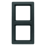 BERKER 10126086 Q.1 Rahmen 2fach anthrazit samt  Verpackungseinheit:1ST