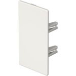 OBO BETTERMANN 6175566 Endstück halogenfrei 60x110mm reinweiß Polycarbonat/Acrylnitril-Butadien-Styrol, PC/ABS