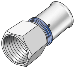 79ab4224-ec2d-4b10-9777-ca6f0de4818f KE KELIT 71206E04 KMU457 KELOX-ULTRAX Übergang mit IG 25x3/4" KMU457 Verpackungseinheit:1ST – Bild 1