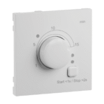 LEGRAND 765135 SEANO Abdeckung für Zeitschalter 0  15 Minuten, Farbe: Ultraweiss  Verpackungseinheit:1ST