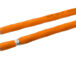 ALVA DK-KAT7-1000-SFTP-S-OR >TR 1000 KAT.7 Datenkabel Simplex S/FTP, 1000MHz, LSOH3, Cca, Farbe: orange  Verpackungseinheit:1000M