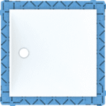 GEBERIT 154.280.11.1 GE Duschflaeche Setaplano B100 x L100cm  Verpackungseinheit:1ST