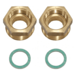 VAILLANT 0020234493 Vaillant Adapter 6/4"AG auf 5/4"IG 2 Stück Reduziernippel  Verpackungseinheit:1ST