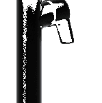 ALVA AQARAUWTSGXLBM ALVA Aura Waschtischarmatur XL seiteng. mit Druckkn.-Garn., Black Line Matt  Verpackungseinheit:1ST