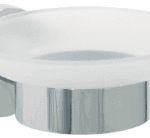 ALVA AQASORSHS ALVA Ora Seifenhalter zum Kleben inkl. Schale satiniert, Chrom  Verpackungseinheit:1ST