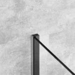 PALME PROWS8/29 PA PRO-Wandprofil für 8 mm ESG Länge 2002 mm Cenit-Chrom  Verpackungseinheit:1ST