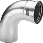 VIEGA 809 812 Viega Temponox XL-Bogen 90°  Stahl nichtrostend, Modell 1716.1XL  d: 88,9 1716.1XL Verpackungseinheit:1ST