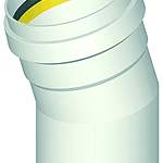 POLOPLAST 06341 PP-Polo-Eco-Plus Premium Bogen DN250/da250/15 Gr.f.SN8 u.SN12 weiss  Verpackungseinheit:1ST