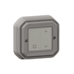 LEGRAND 069873L PlexoNew with Netatmo Wandsender Rolllad en, IP 55, Farbe: Grau  Verpackungseinheit:1ST